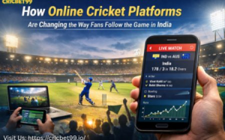 How Online Cricket Platforms Are Changing the Way Fans Follow the Game in India