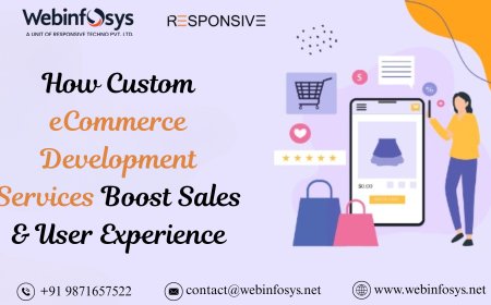How Custom eCommerce Development Services Boost Sales & User Experience