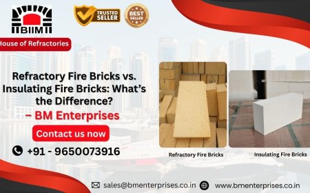 Refractory Fire Bricks vs. Insulating Fire Bricks: What’s the Difference?
