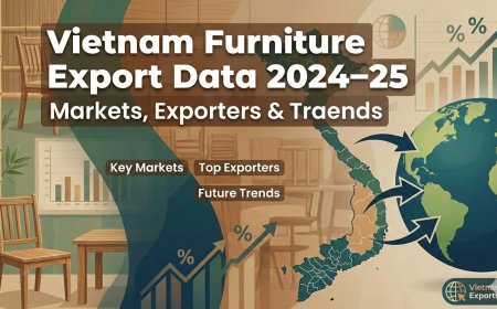 Vietnam Furniture Export Data 2024–25: Markets, Exporters & Trade Trends
