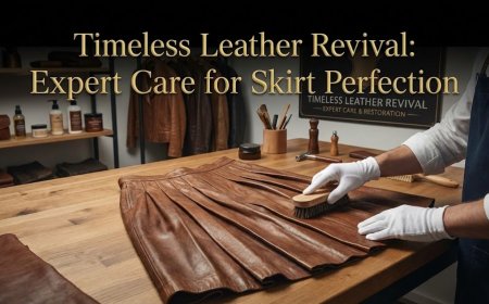 Timeless Leather Revival: Expert Care for Skirt Perfection