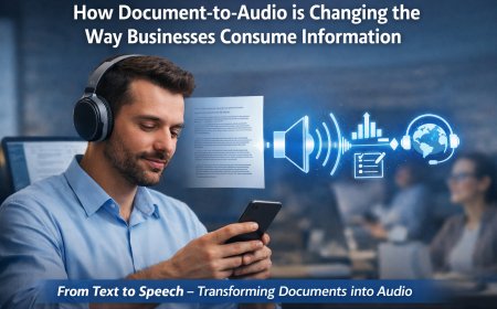 How Document-to-Audio Technology Is Changing the Way Businesses Consume Information