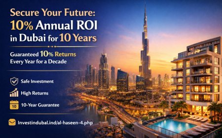 Secure Your Future: 10% Annual ROI in Dubai for 10 Years