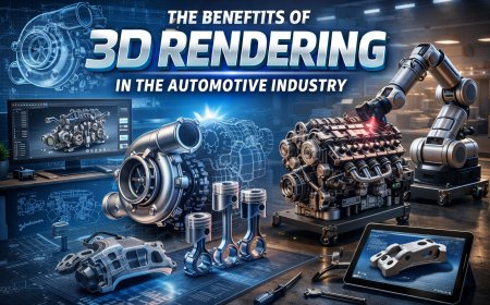 The Benefits of 3D Rendering in the Automotive Industry