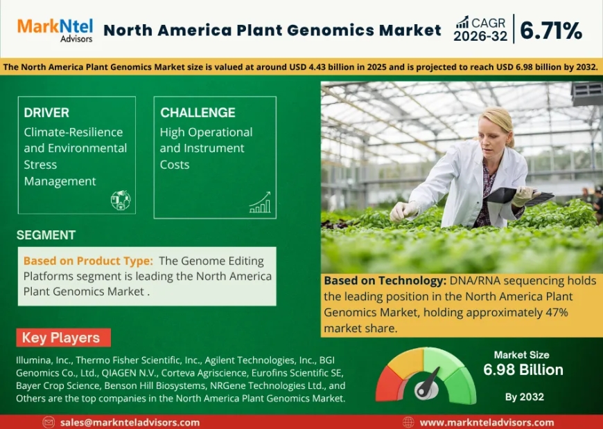 North America Plant Genomics Market Trends: Significant Growth Expected Through 2032