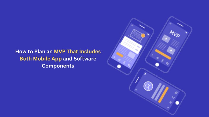 How to Plan an MVP That Includes Both Mobile App and Software Components