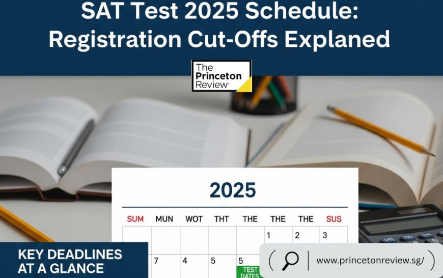 SAT Test 2025 Schedule in Singapore: Registration Cut-Offs Explained