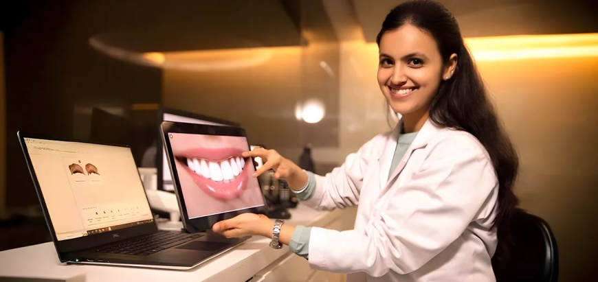 Life-Changing Smile Makeover Results from The Dental Roots in Gurgaon