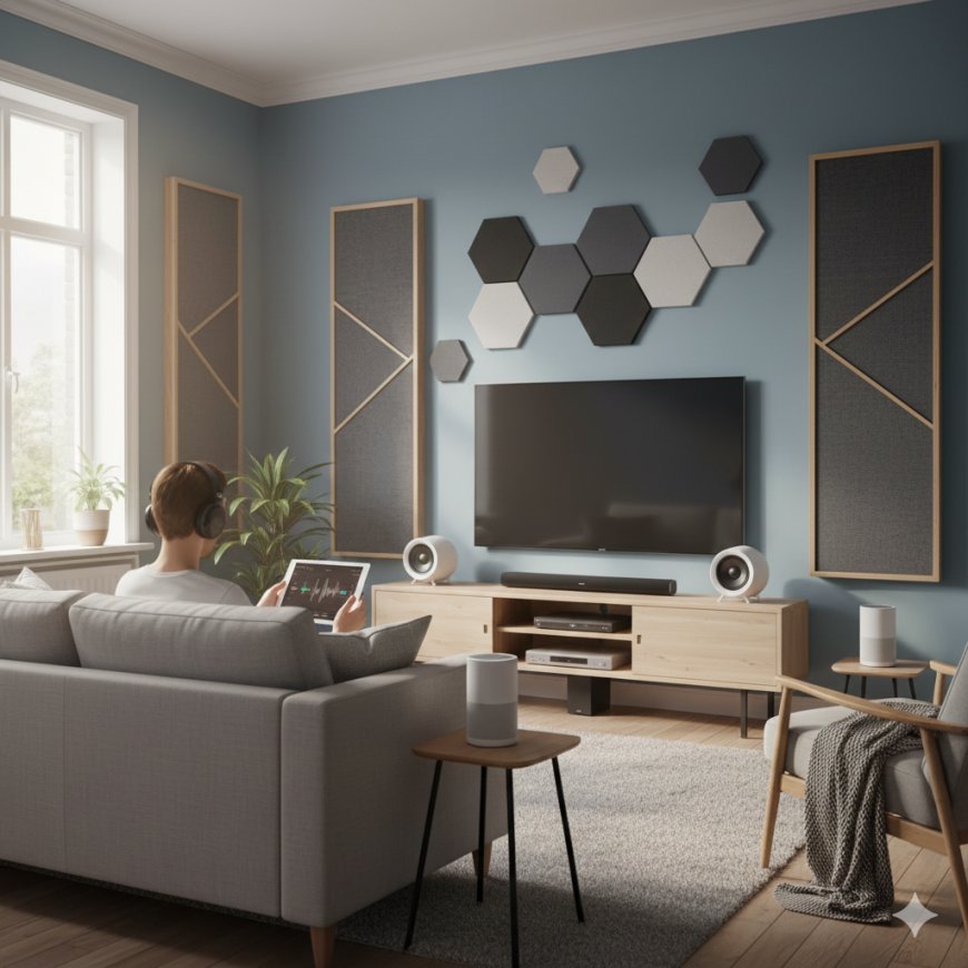 What Noise-Control Equipment and Acoustic Gadgets Improve Living Room Soundscapes?