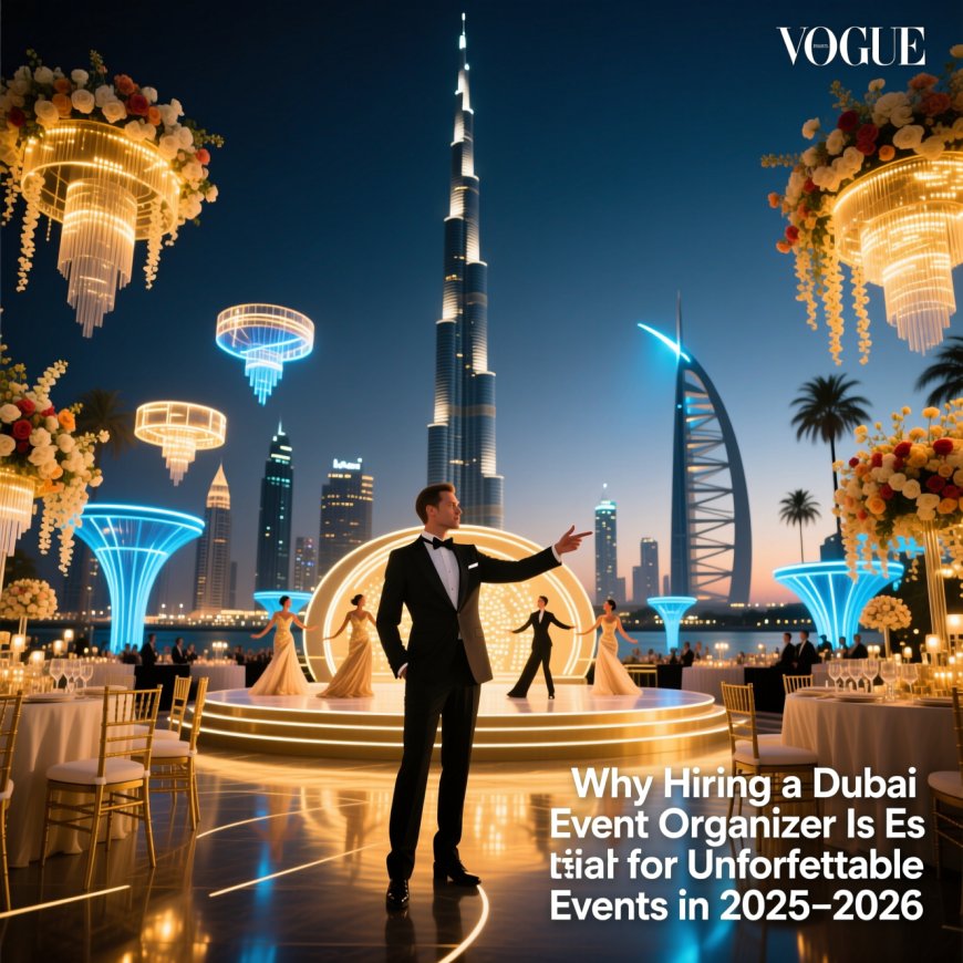 Why Hiring a Dubai Event Organizer Is Essential for Unforgettable Events in 2025–2026