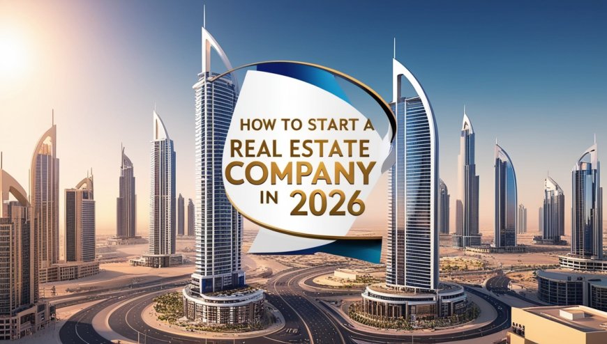 How to Start a Real Estate Company in Dubai in 2026?
