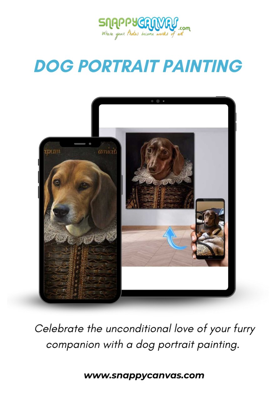 The Art of Transforming Memory Into Dog Portrait Painting