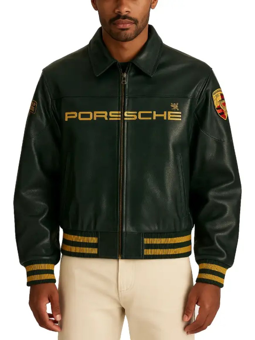 Expert Styling Tips for a Green Porsche Leather Jacket