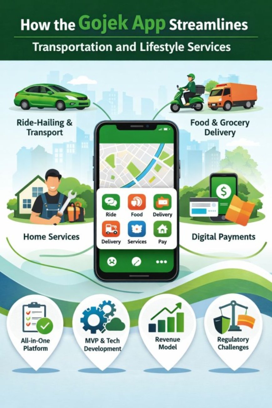 How the Gojek App Streamlines Transportation and Lifestyle Services