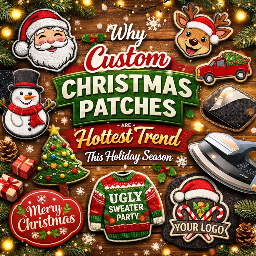 Why Custom Christmas Patches Are the Hottest Trend This Holiday Season