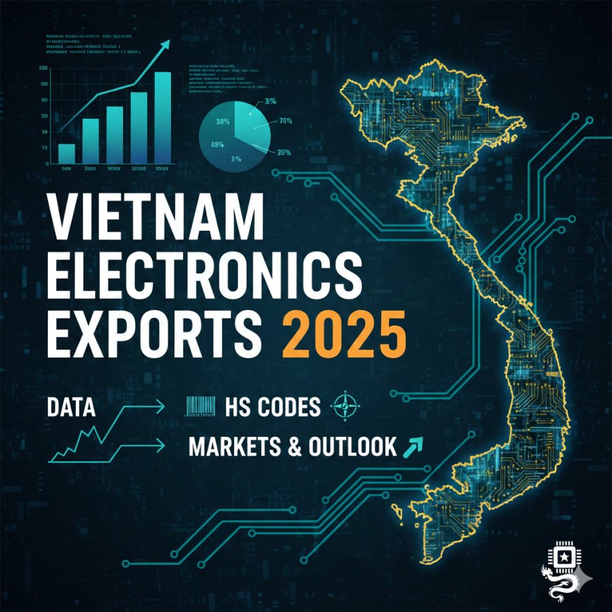 Vietnam Electronics Exports 2025: Data, HS Codes, Markets & Outlook