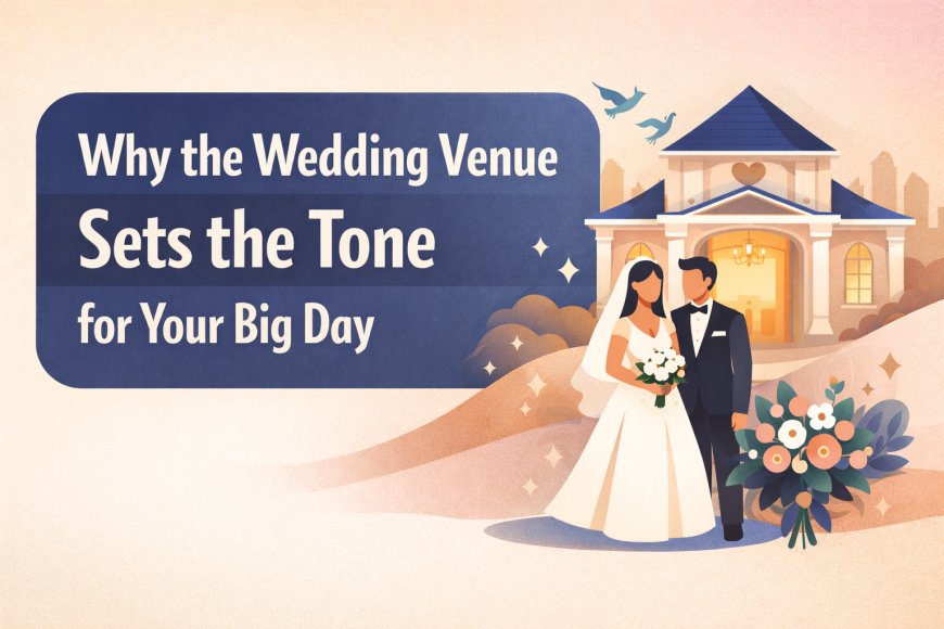 Why the Wedding Venue Sets the Tone for Your Big Day
