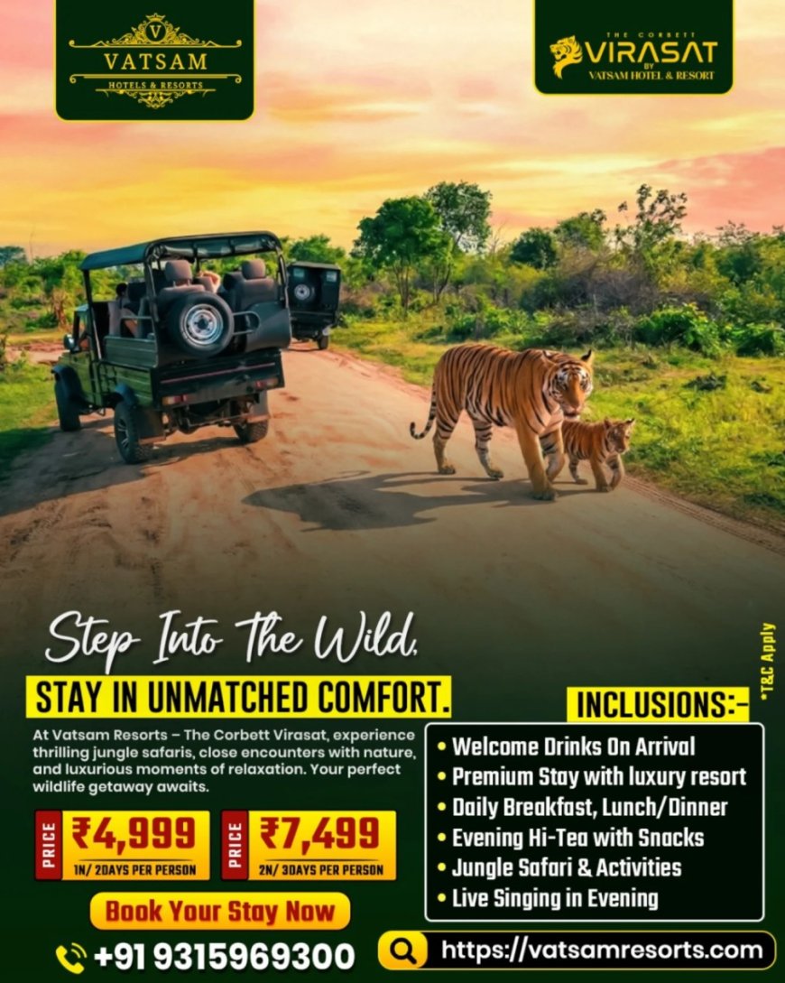 Best Resorts for Marriage in Jim Corbett – Corbett Virasat by Vatsam Hotels & Resorts