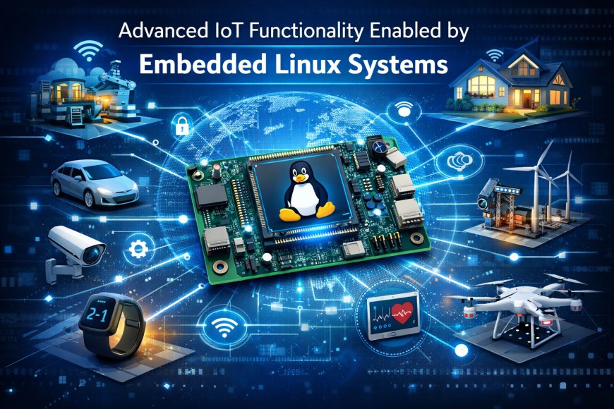 Advanced IoT Functionality Enabled by Embedded Linux Systems