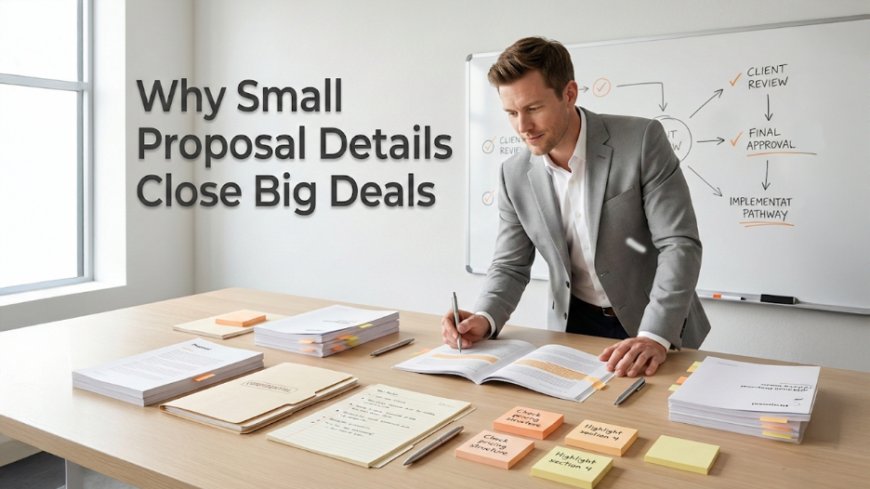 The Little Things in a Proposal That Make a Big Impact