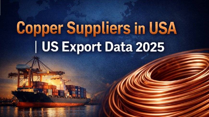 US Copper Exports Data 2025 | Global Trade Report