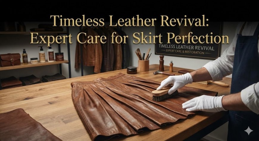 Timeless Leather Revival: Expert Care for Skirt Perfection