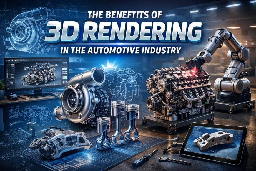 The Benefits of 3D Rendering in the Automotive Industry