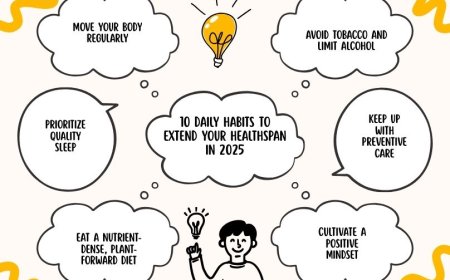 10 Daily Habits to Extend Your Healthspan in 2025