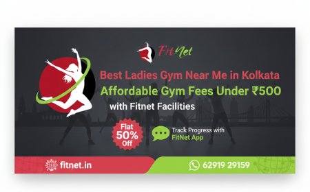 Best Ladies Gym Near Me in Kolkata: Affordable Gym Fees Under ₹500 with Fitnet Facilities