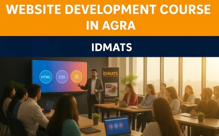 Foundation Web Development Course in Agra – Learn Web Development With IDMATS