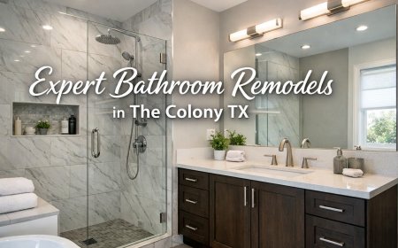Bathroom Remodel Company in The Colony TX  Expert, Affordable & Licensed Bathroom Renovation