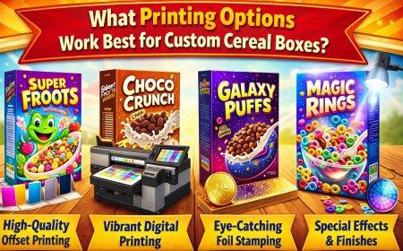 What Printing Options Work Best for Custom Cereal Boxes?