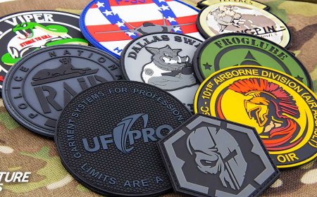 PVC Patches UK Premium Custom PVC Patches for Durability and Style
