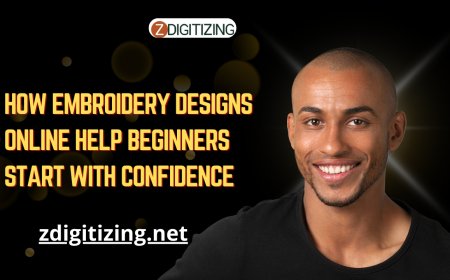 How Embroidery Designs Online Help Beginners Start With Confidence