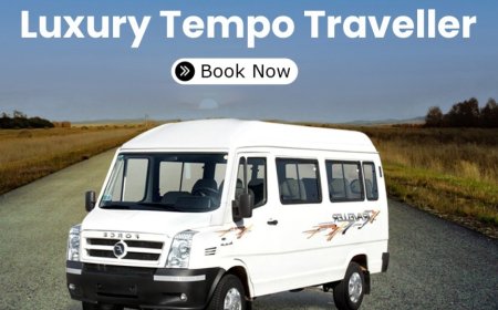 Luxury Tempo Traveller Hire Jaipur – Travel in Comfort with Kartik Cab