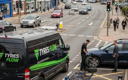 Why Emergency Tyre Repair Matters More on Busy Roads in Wigan