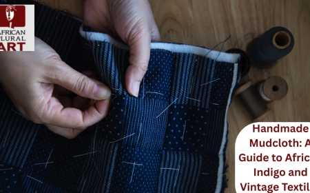 Handmade Mudcloth: A Guide to African Indigo and Vintage Textiles