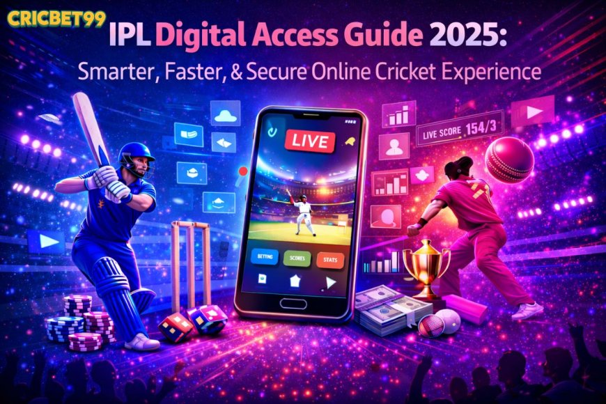 IPL Digital Access Guide 2025: Smarter, Faster & Secure Online Cricket Experience