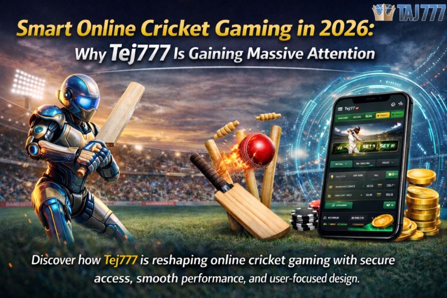 Smart Online Cricket Gaming in 2026: Why Tej777 Is Gaining Massive Attention