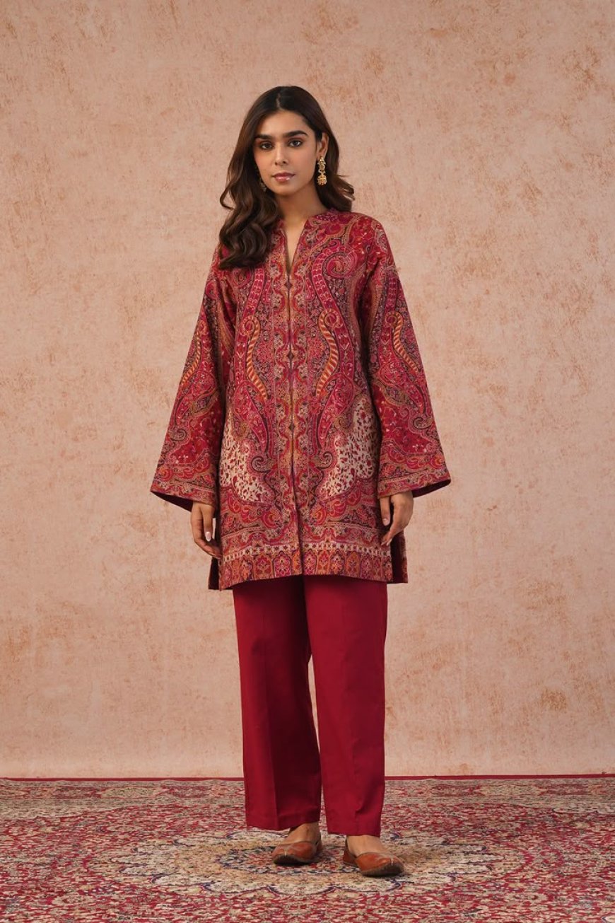 Modern Power Meets Ethnic Heritage In Ladies Pant Suits