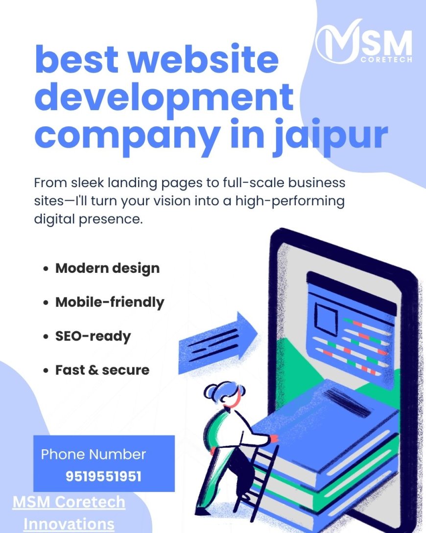 Best Website Development Company in Jaipur for Custom Digital Solutions