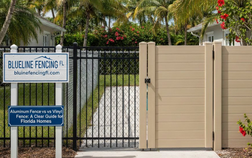 Aluminum Fence vs Vinyl Fence: A Clear Guide for Florida Homes