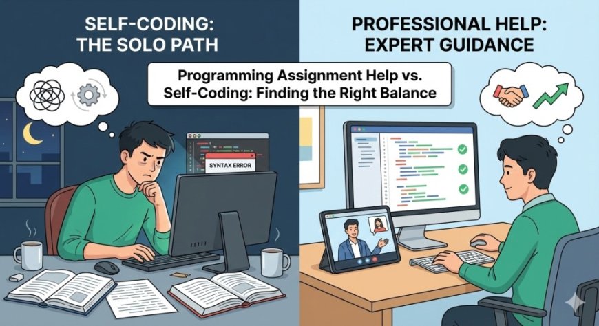 Self-Coding vs Professional Programming Assignment Help: What Works Better?