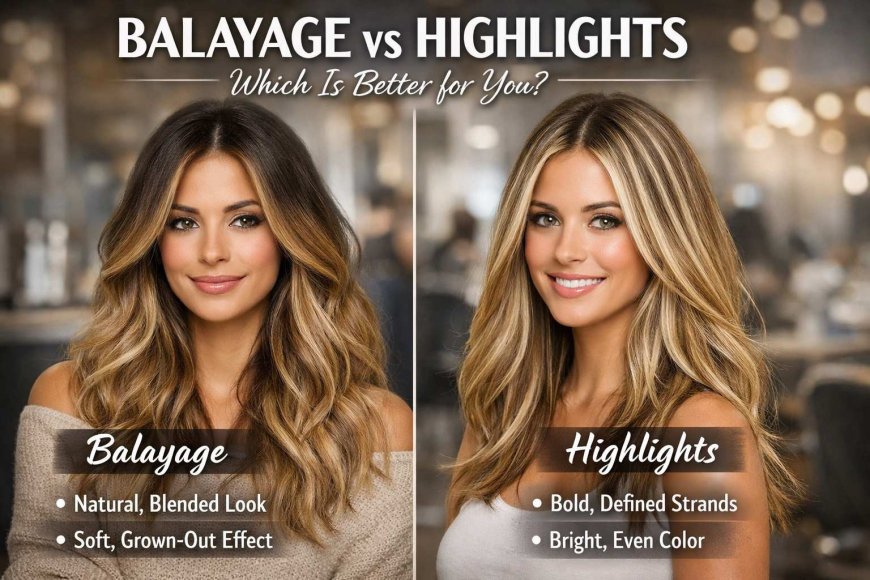Balayage vs Highlights: Which is Better for You?