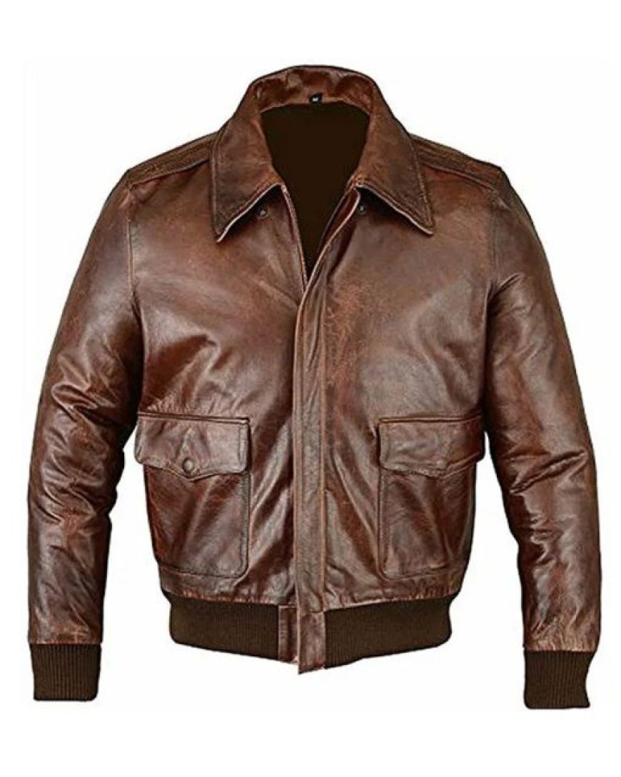 Why Brown Leather Bomber Jackets Never Go Out of Style