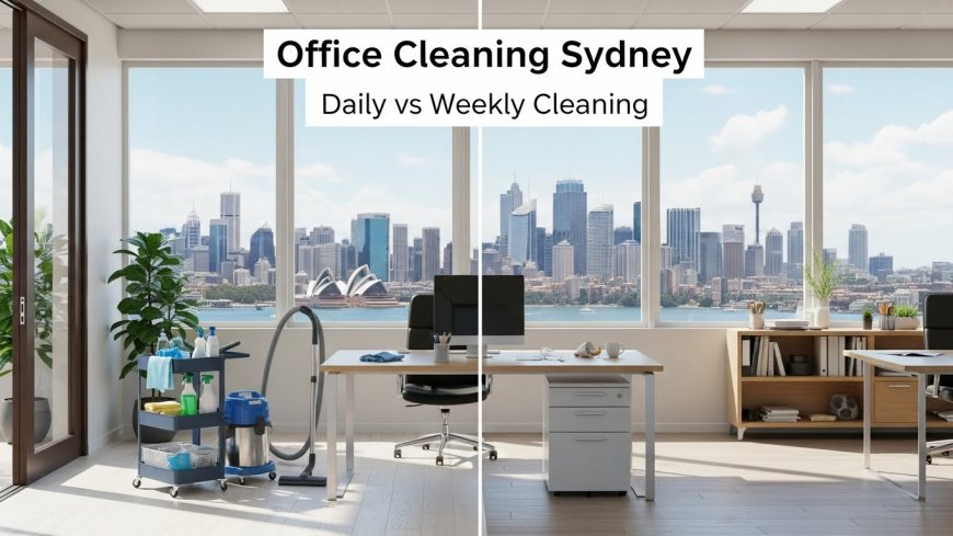 Office Cleaning Sydney: Daily vs Weekly Cleaning – What’s Better?