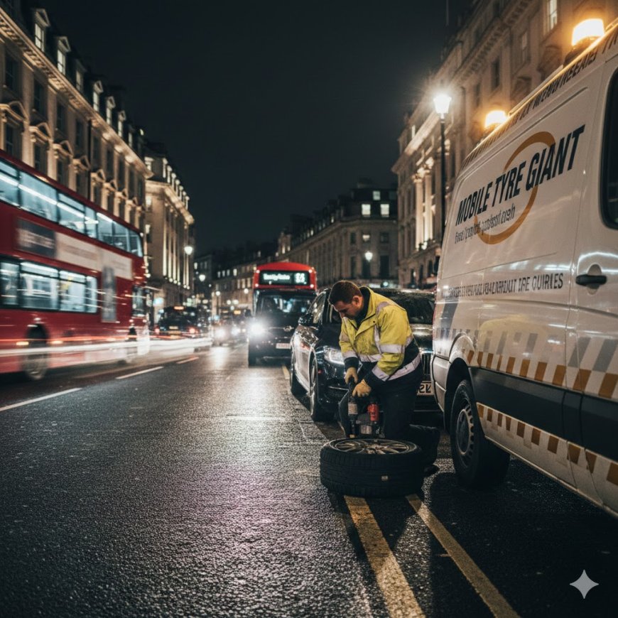 24/7 Emergency Mobile Tyre Fitting in Central London: Fast Response When You Need It Most