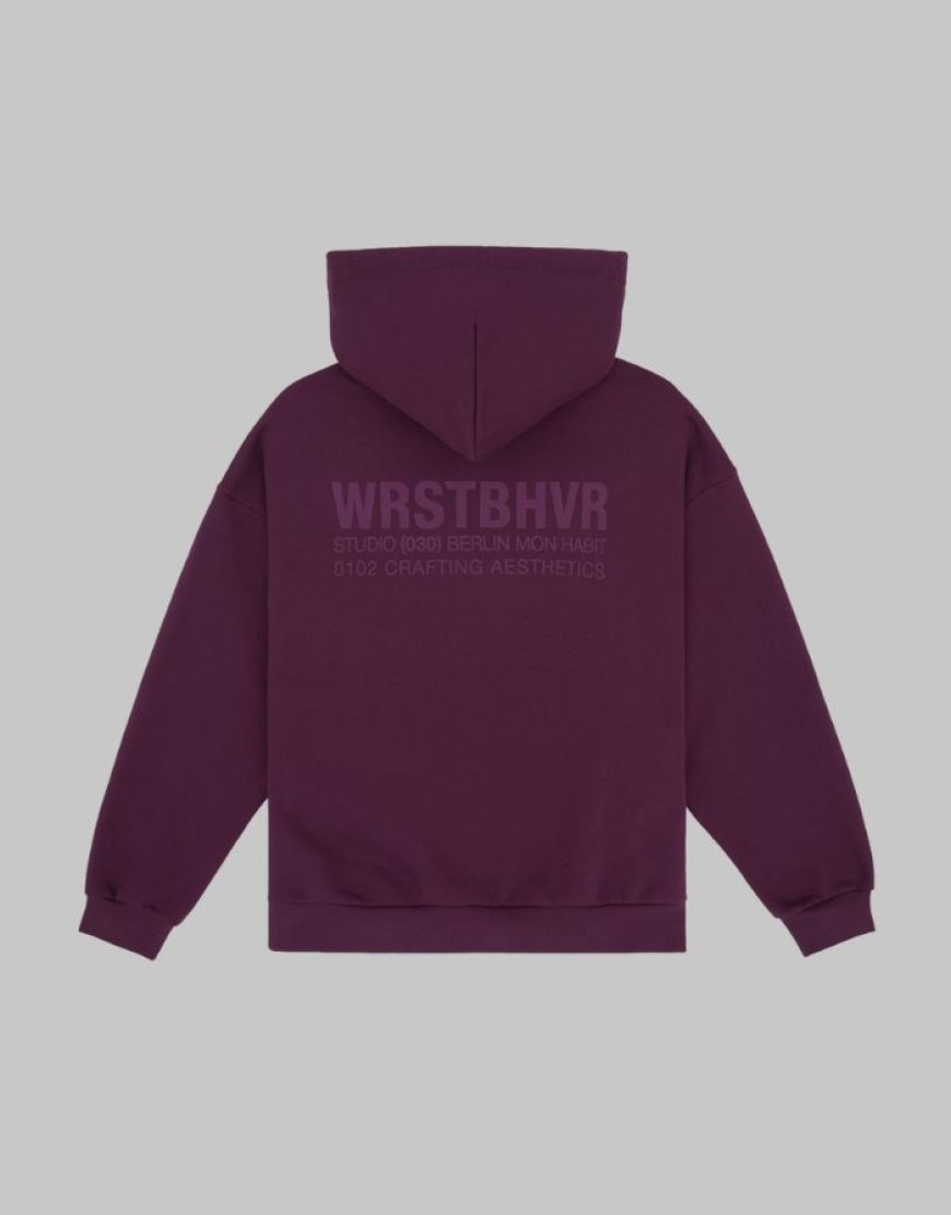 WRSTBHVR Hoodie and the Refined Expression of the STUDIO V12 Hoodie Fig