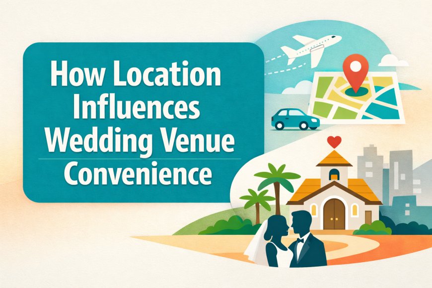 How Location Influences Wedding Venue Convenience