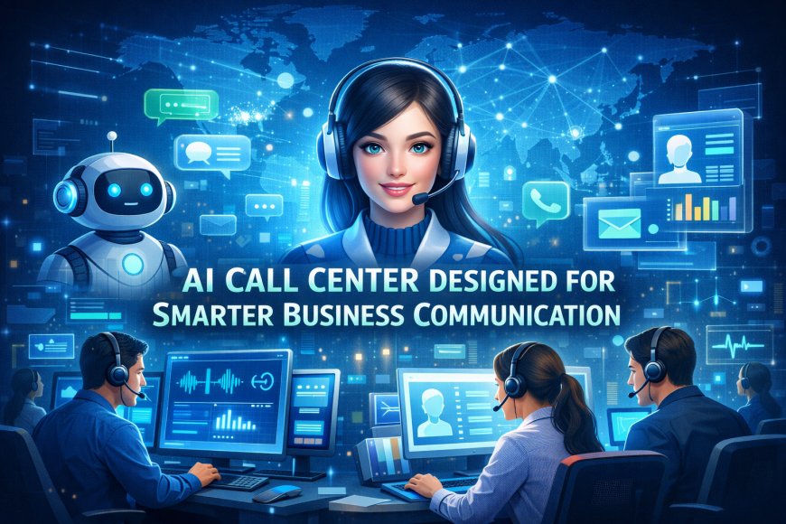 AI Call Center Designed for Smarter Business Communication